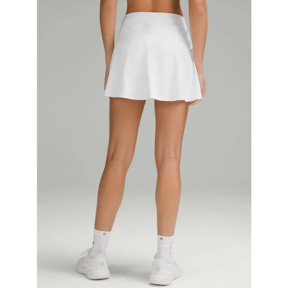 Lululemon Lightweight High-Rise Tennis Skirt in White Size 12